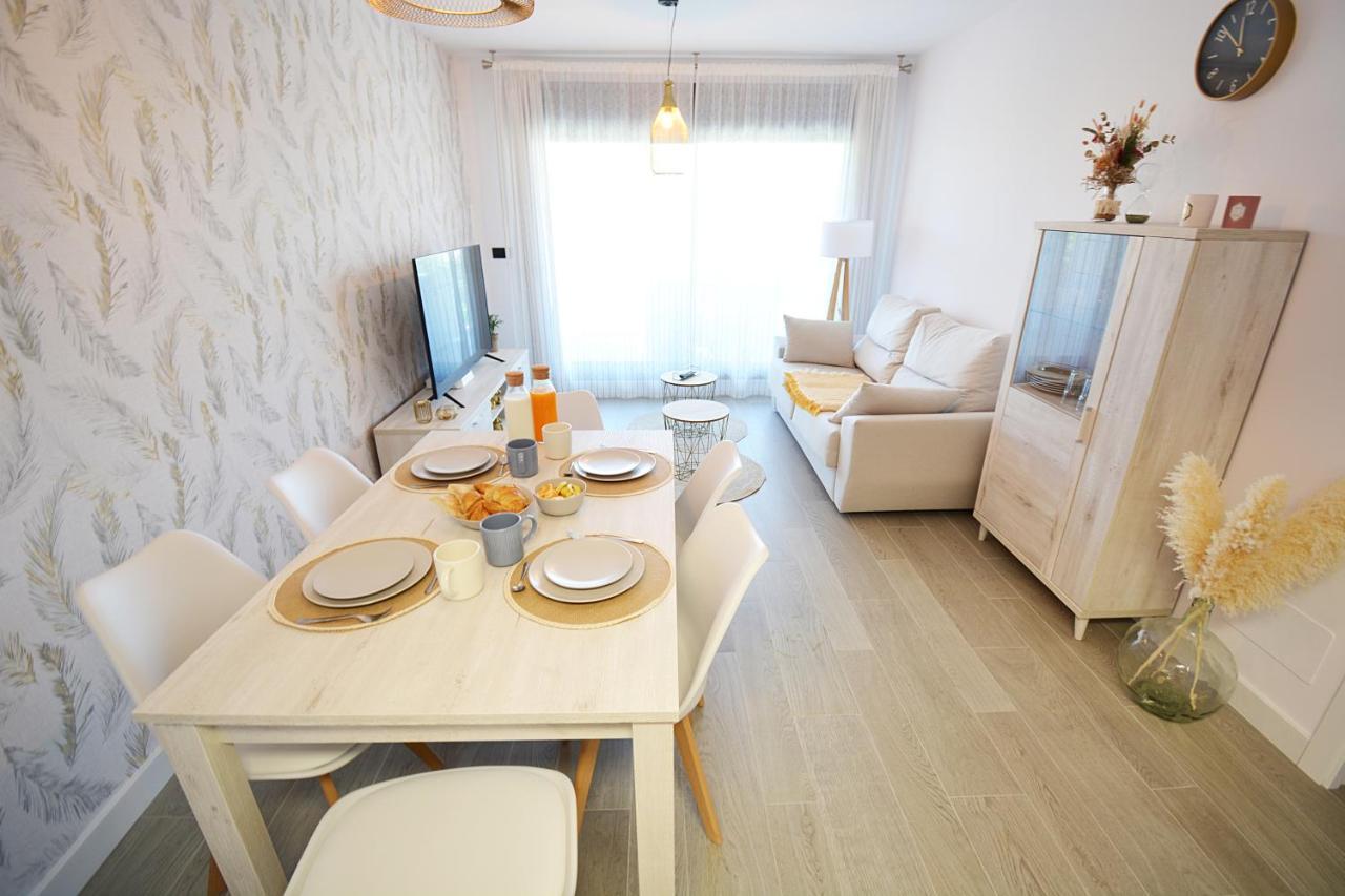 Galihost - Impresionante Apartamento Con Piscina En Sanxenxo Bagian luar foto