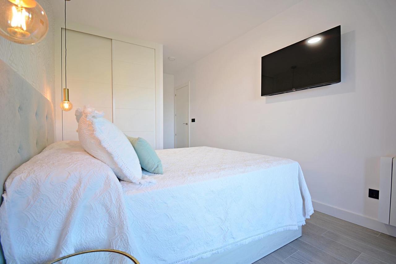 Galihost - Impresionante Apartamento Con Piscina En Sanxenxo Bagian luar foto